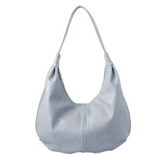 Female bag, artificial leather, blue 40x13x22 cm