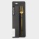 A set of stainless steel forks Magistro "folk", length 22 cm, 6 pcs