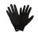 Garden, nylon gloves, with latex impregnation, size 9, black, Greengo