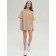 Shorts for girls, height 140 cm, orange color