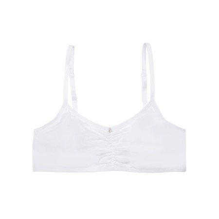 Top knitted for a girl, height 158 ​​cm-164 cm, in, white color-2