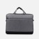 Laptop bag, gray color