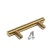 Cappio rating handle, lightweight, d = 12 mm, m/o 64 mm, gold color