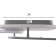Luer with PDU 1898/2 LED 98W Dimmer Gray 50x51x9 cm Bayerlux