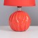 Pobeo desktop lamp 1x40W E14 red 14.5x14.5x24cm