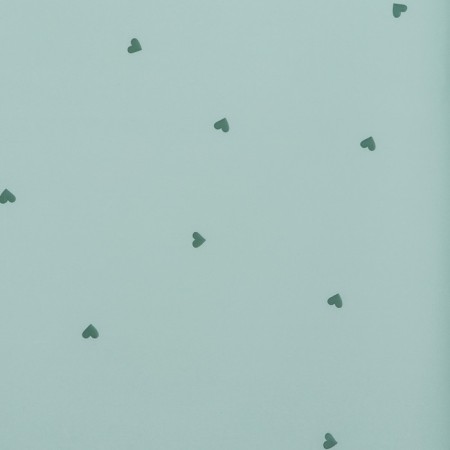 Film in sheets, 58 x 58 cm, "hearts", green 65 micron (+- 1cm)-2