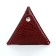 Monetnik on the button, Textura, burgundy color