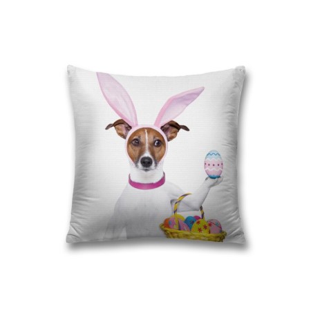 Pillowess decorative "Dog with the ears of the hare", on a zipper, size 45x45 cm