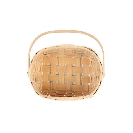 Wicker basket 23 x 16 x 12 cm, handle h = 12 cm, natural-5
