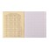 Subject subject calligrata "light marble", 48 sheets in a cage English, with reference material, cover coated cardboard, Uf-lak, Offset unit