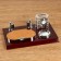 Table set 4V1 with a business card holder, red tree