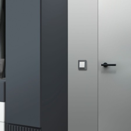 Switch W1110061, single -clavy, white matte-3