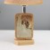 Table lamp with a photo frame 7.5x11.5cm (acrylic on magnets) 20x20x35cm