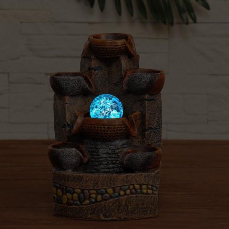 Fountain "Aida" 17x15x27 cm (with backlight)-2