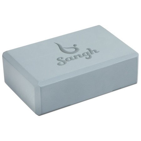 Sangh yoga block, 23x15x8 cm, gray color-12
