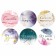 Stickers for gifts and flowers, “with all my heart”, 4 x 4 cm, 11 m - 252 pcs.