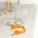 A set of glasses “SNEP”, 260 ml, 3 pcs, yellow plastic accessory