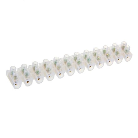 Clime TDM SLARS-5, 12 sections, 0.75-4 mm2, 5 A, polyethylene, white