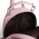 Women's backpack on lightning, pink color
