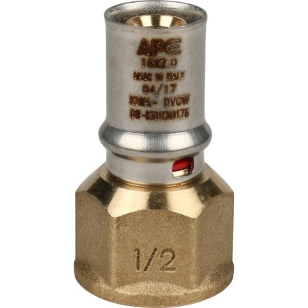 Stout SFP-0002-001216, 1/2 "x 16 mm, internal threads, brass-2