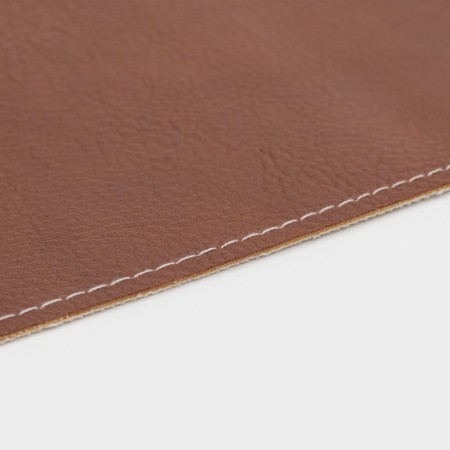 Magistro, bilateral, eco -leather, cotton, 91.4 × 35.5 cm, brown, brown-4