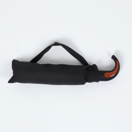 Automatic "Eleganes" umbrella, 3 additions, 8 spokes, r = 47 cm, black color-3