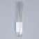 Brush for cleaning a smoking tube, 16.5 x 3 x 0.6 cm