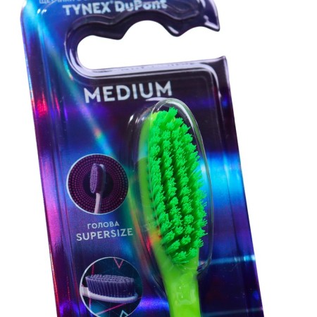 Dental brush D.I.E.S. Neon of medium stiffness-2