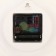Wall -wall clocks for the kitchen "Teaker", silent, 27 x 28.5 cm, white, aa