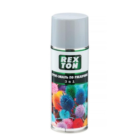 Rexton soil-enamel in rust 3 in 1, gray, aerosol 520 ml RT-150.30