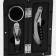 Set for the wine of the valve "bottle", 3 items: corkscrew, funnel, ring