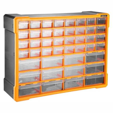 Storage system DEKO DKTB12, 44 drawers, 500 x 160 x 390 mm-1