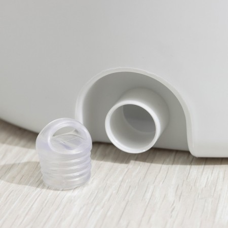 Mop with spin and bucket, microfiber nozzle, compact-4