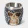 Staining stainless steel "Skull in a helmet. Halloween ", 70 ml, silver color