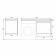 Tumbling for the washing machine Uperwood Magenta, 60 cm, suspended, white, drawer