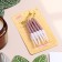 Candles in the cake "Spiral", 10 pcs, medium, 5 cm, pink metallic