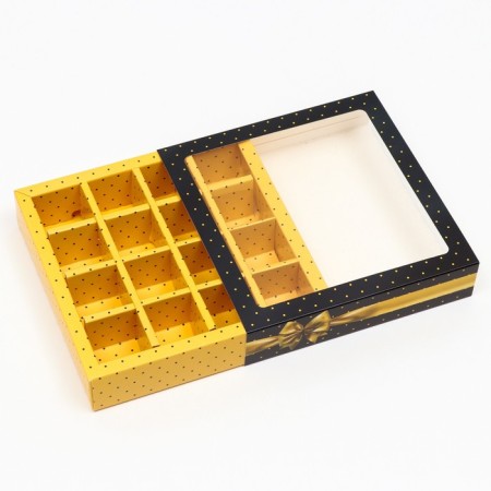 Box for 16 Focus "Golden Balt", 17.7 x 17.7 x 3.8 cm-2