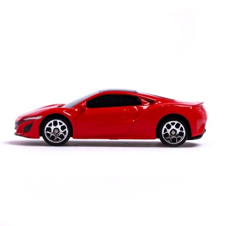 Metal machine Honda NSX, 1:64, red color-1