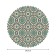 The tablecloth “Classic ornament”, round, Saten, d = 150 cm
