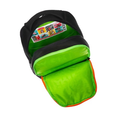 School backpack, 38 x 29 x 16 cm, Grizzly, ergonomic back, black-6