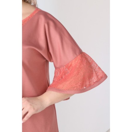 Female dress, size 60, peach color-1