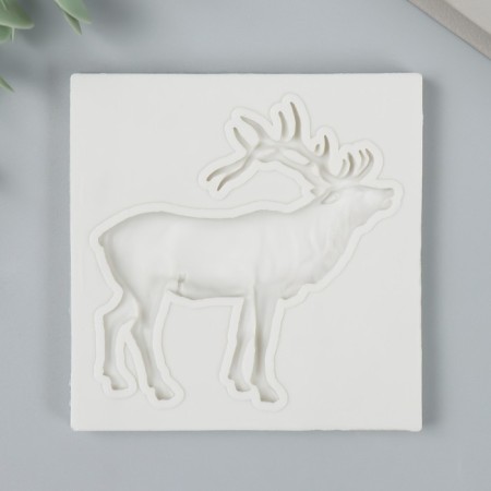 Mold Silicon "Forest Deer" 0.7x8x7.8 cm