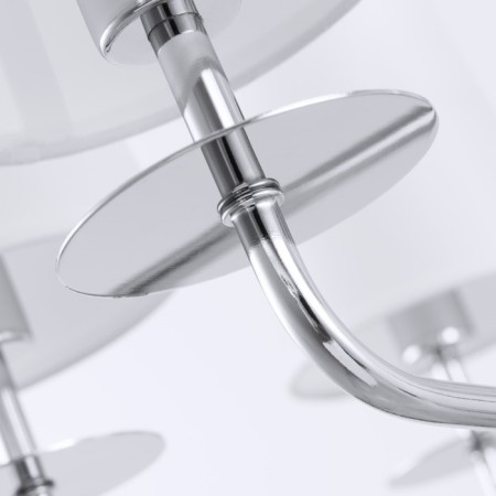 EDDA chandelier, 10x40W E14, chrome-2