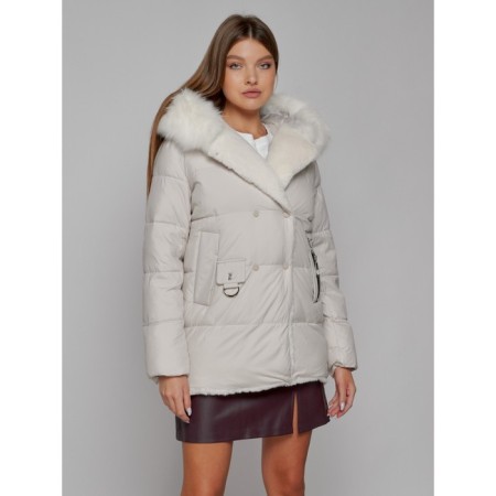 Winter jacket, size 50, beige color-8