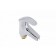 Fauzt FZS-840-129 shell mixer, single-leaf, short spout 110 mm, chrome