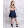 Turtleneck for girls, height 134 cm, beige color
