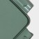 Lock & Ok food container 1.1 l, 18.6 × 12.2 × 8.1 cm, transparent, green cover