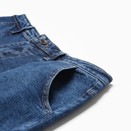 Women's jeans, blue color, size 27 (42/44)-5