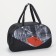 Road bag with lightning, black color