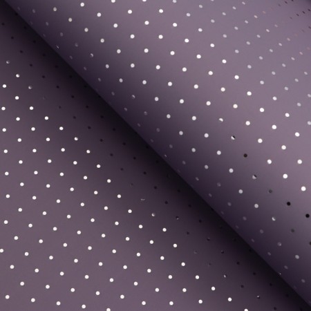 Matte film "Silver peas" pink, lilac, 0.58 x 0.58 m-1